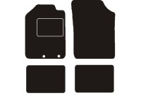 Bilmattor lämpliga för Dacia Spring EV 2021 -