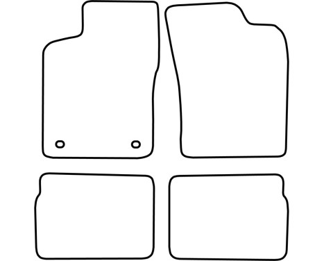 Bilmattor lämpliga för Daewoo Espero 1990-1999, bild 2