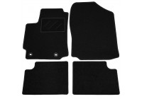 Bilmattor lämpliga för Daihatsu Sirion II 2005-2011 4-delade