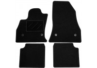 Bilmattor lämpliga för Fiat 500L 2013- 4-delade