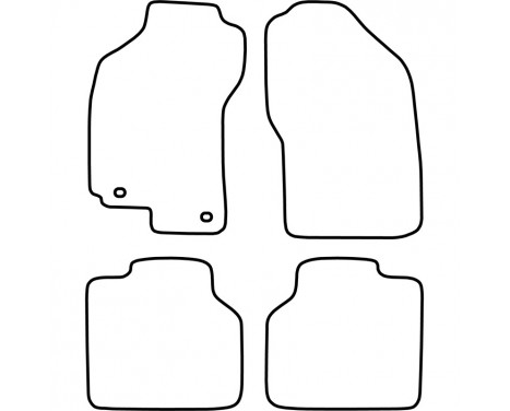 Bilmattor lämpliga för Fiat Brava/Bravo/Marea 1995-2000, bild 2