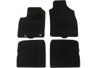 Bilmattor lämpliga för Fiat Panda 2003-2011 4-delade