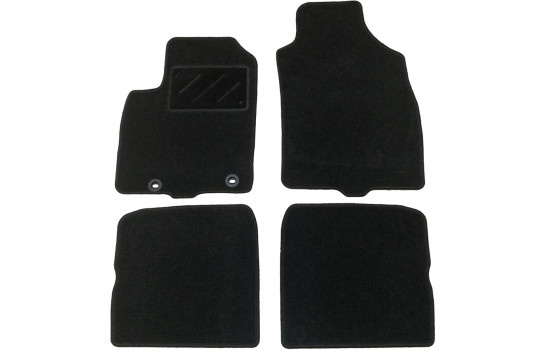 Bilmattor lämpliga för Fiat Panda 2003-2011 4-delade