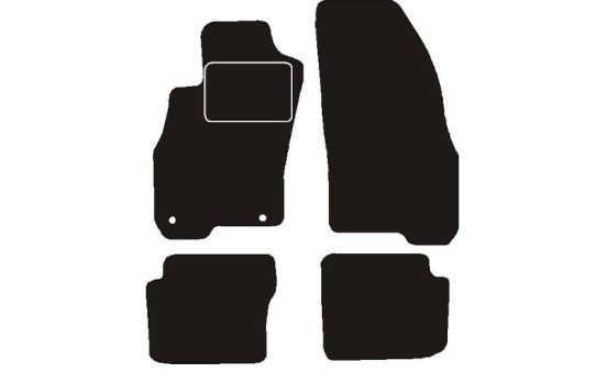 Bilmattor lämpliga för Fiat Punto III 2012 - 2015