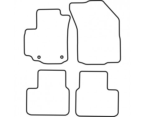 Bilmattor lämpliga för Fiat Sedici från 2006, bild 2