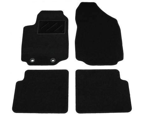 Bilmattor lämpliga för Fiat Stilo 2001-2007 4-delade