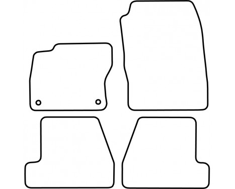 Bilmattor lämpliga för Ford Focus 2011-2015, bild 2