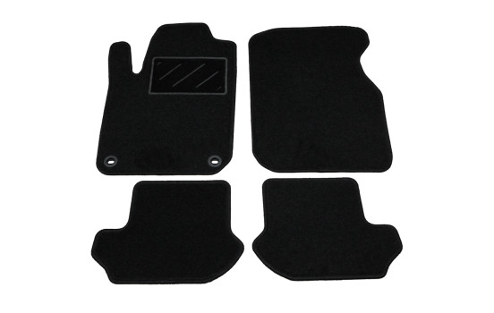 Bilmattor lämpliga för Ford Ka 1998-2008 4-delade