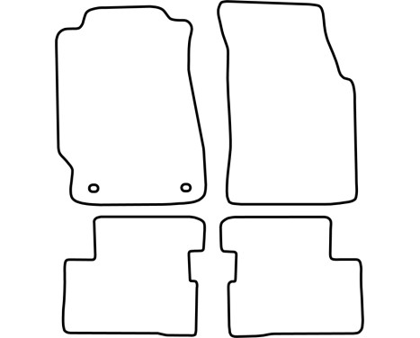 Bilmattor lämpliga för Honda HR-V 3-dörrars 1999-2006, bild 2