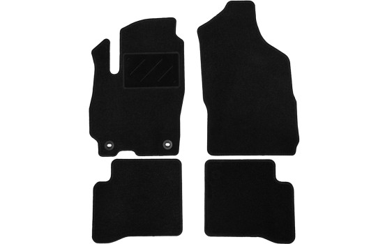 Bilmattor lämpliga för Hyundai Atos 1998-2003 4-delade