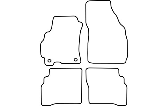 Bilmattor lämpliga för Hyundai Atos 2004-2008, bild 2