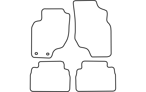 Bilmattor lämpliga för Hyundai Coupé 1996-2000, bild 2