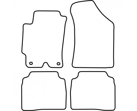Bilmattor lämpliga för Hyundai Elantra 2000-2006, bild 2