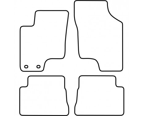 Bilmattor lämpliga för Hyundai Getz 2002-2008, bild 2
