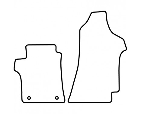 Bilmattor lämpliga för Hyundai H300 2008-