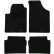 Bilmattor lämpliga för Hyundai i10 2007- 4-delade