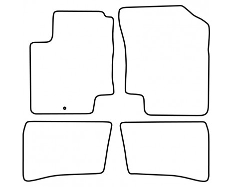 Bilmattor lämpliga för Hyundai i20 2009-2015, bild 2