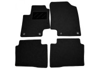 Bilmattor lämpliga för Hyundai i20 2009- 4-delade