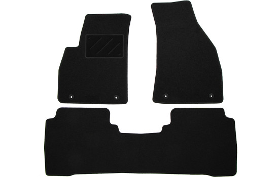 Bilmattor lämpliga för Hyundai Santa Fe 2002-2006 3-delade