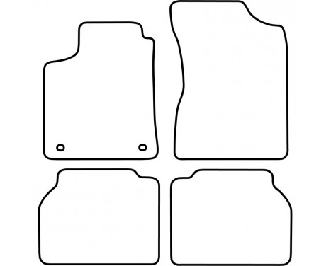 Bilmattor lämpliga för Hyundai Sonata 1997-1999, bild 2