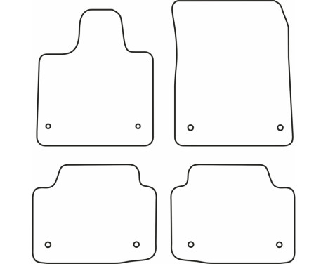 Bilmattor lämpliga för Jaguar I-Pace (EV400) 2018-, bild 2