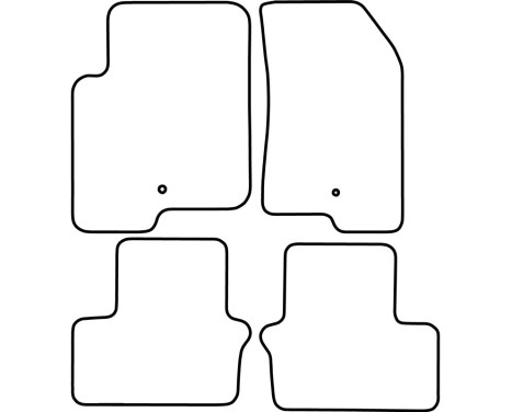 Bilmattor lämpliga för Jeep Patriot 2006-