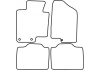 Bilmattor lämpliga för Kia Optima 2011-