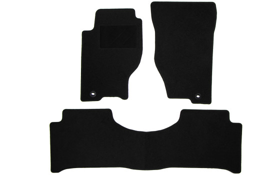 Bilmattor lämpliga för Kia Sorento 2004-2009 3-delade