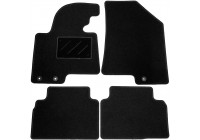 Bilmattor lämpliga för Kia Sportage 2011- 4-delade