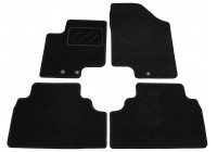Bilmattor lämpliga för Kia Venga 2010- 4-delade