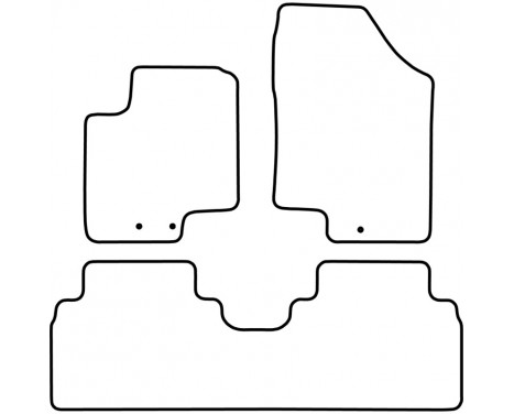 Bilmattor lämpliga för Kia Venga från 2009, bild 2