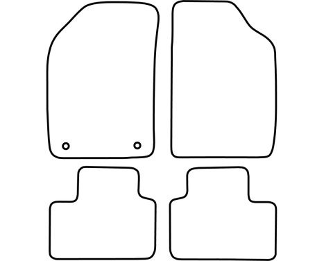 Bilmattor lämpliga för Lancia Ypsilon 1997-2003, bild 2