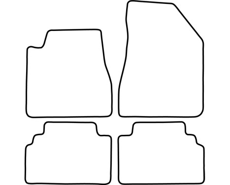 Bilmattor lämpliga för Lexus RX 2003-2008, bild 2