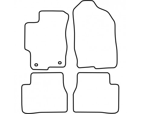 Bilmattor lämpliga för Mazda 6 2002-2007, bild 2