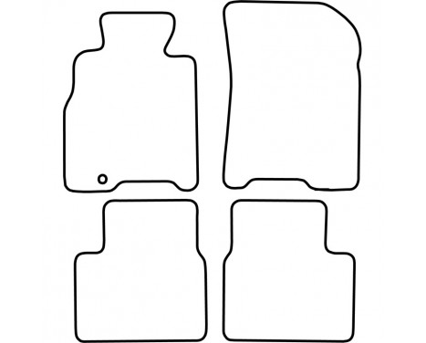 Bilmattor lämpliga för Mazda Xedos 6 1992-1999, bild 2