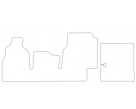 Bilmattor lämpliga för Mercedes-Benz Sprinter 1995-1999, bild 2