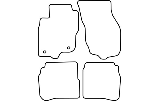 Bilmattor lämpliga för Mitsubishi Lancer 1996-2004, bild 2