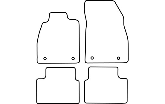Bilmattor lämpliga för Opel Insignia 2008-2013, bild 2