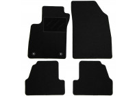 Bilmattor lämpliga för Opel Mokka 2012- 4-delade