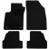 Bilmattor lämpliga för Opel Mokka 2012- 4-delade