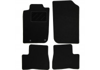 Bilmattor lämpliga för Peugeot 206+ 2009- 4-delade
