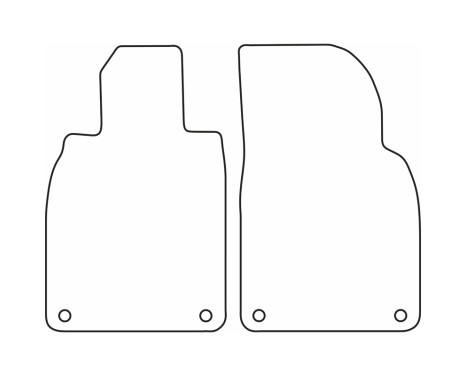 Bilmattor lämpliga för Porsche 718 Boxster (982) & 718 Cayman (982) 2016-, bild 2