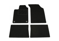 Bilmattor lämpliga för Renault Clio II 2001-2005 4-delade