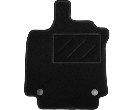 Bilmattor lämpliga för Renault Clio IV 2012- 4-delade, bild 2