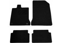 Bilmattor lämpliga för Renault Laguna III 2008- 4-delade