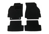 Bilmattor lämpliga för Renault Megane II 2003-2009 4-delade