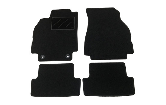 Bilmattor lämpliga för Renault Megane II 2003-2009 4-delade