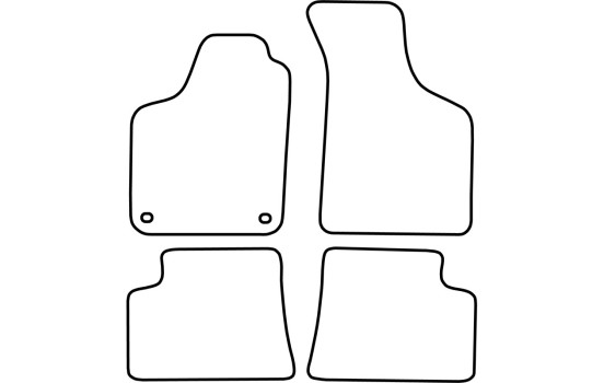 Bilmattor lämpliga för Renault Twingo 1993-2007, bild 2