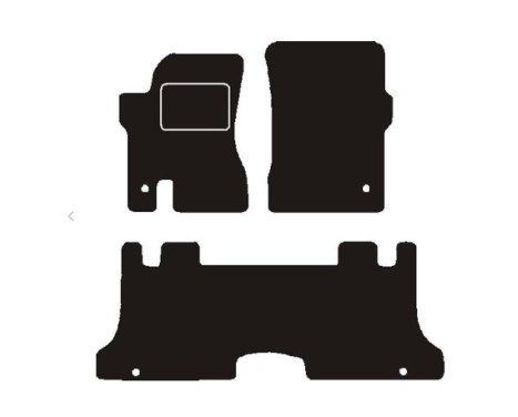 Bilmattor lämpliga för Ssang Yong Rodius Tivoli 2015 ->