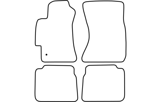Bilmattor lämpliga för Subaru Legacy 2004-2010, bild 2
